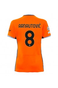 Fotbalové Dres Inter Milan Marko Arnautovic #8 Dámské Třetí Oblečení 2023-24 Krátký Rukáv